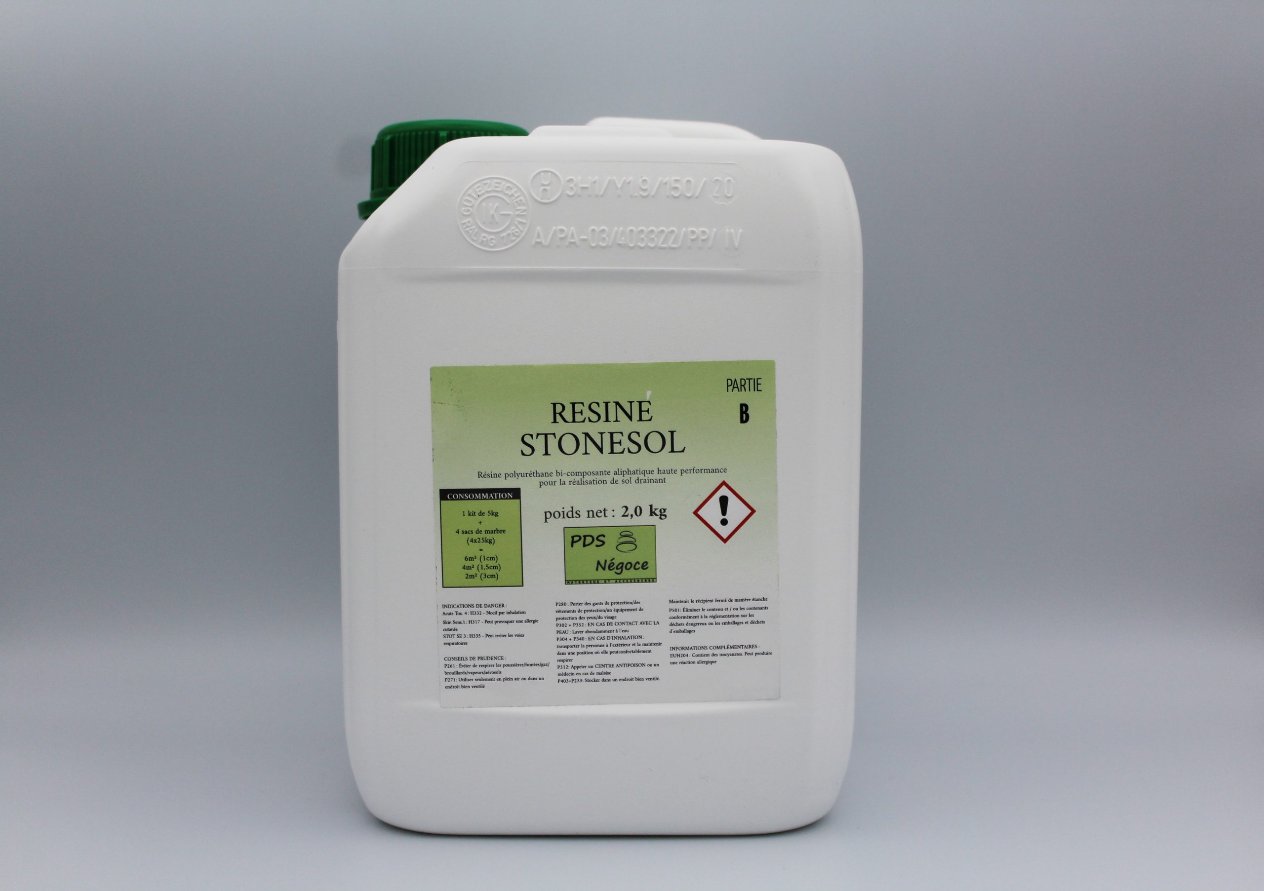 RESINE STONESOL PDS NEGOCE